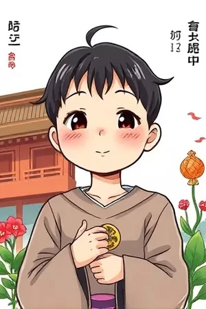 田园漫画《青禾记》封面，田埂边弯腰插秧的身影与水光