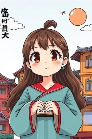 成长漫画《风筝线断了》封面，屋顶上空脱线飘远的风筝