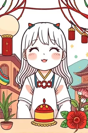 悬疑漫画《无声放映厅》封面，旧影院里一束斜射的放映光